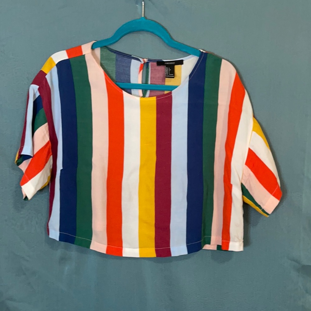 Colorful crop top